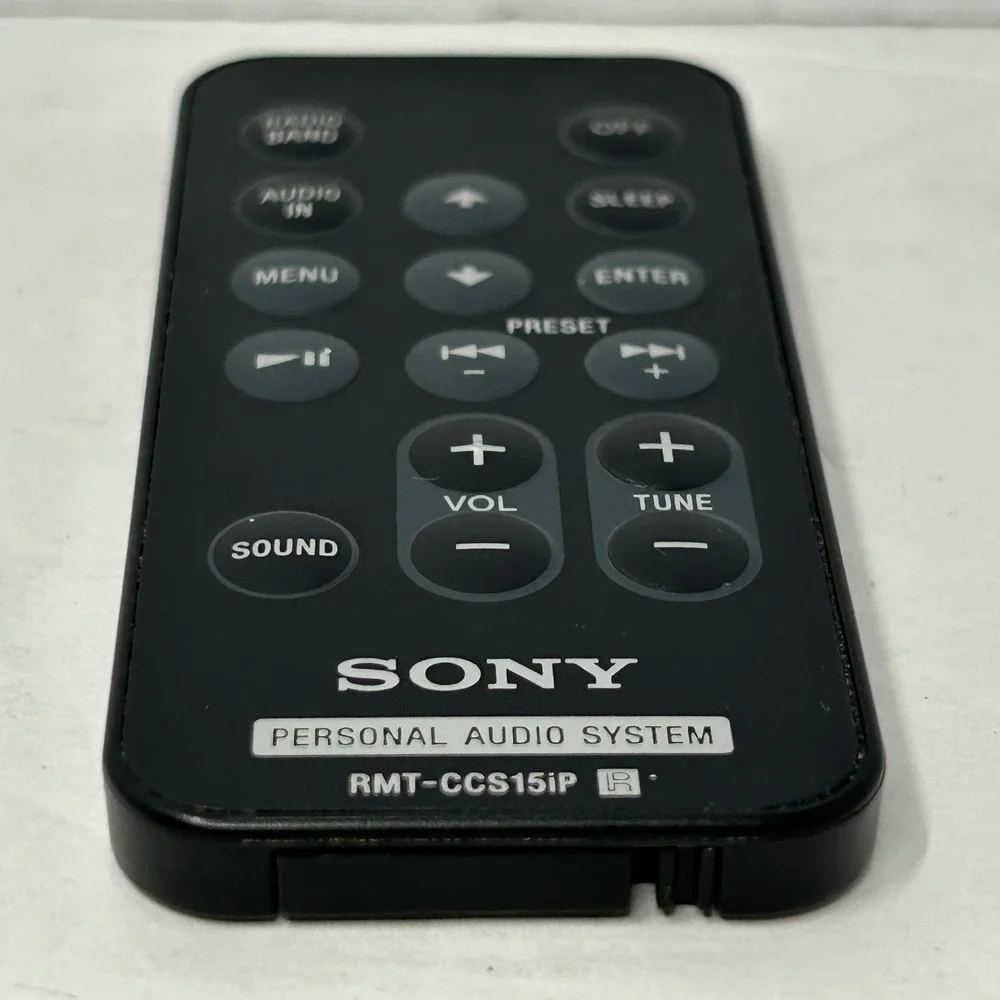 Sony Personal Audio System Remote Control RMT-CCS15iP Replacement‎ OEM